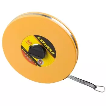 Мерная лента Stayer "MASTER" 3415-50_z01 50 м, фиберглассовое двустороннее полотно