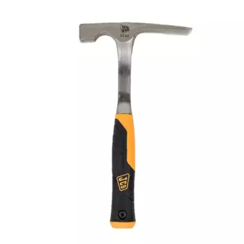 Молоток каменщика JCB JHM005 (цельнокованый, двухкомпонентная виброгасящая рукоятка, 550г