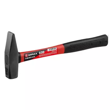 Молоток слесарный Mirax 600г с фиберглассовой рукояткой 20031-06