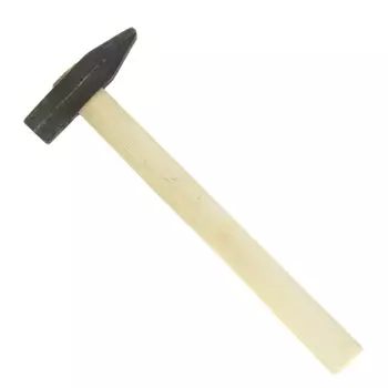 Молоток слесарный Россия 10271, 600 г, квадратный боек, деревянная рукоятка