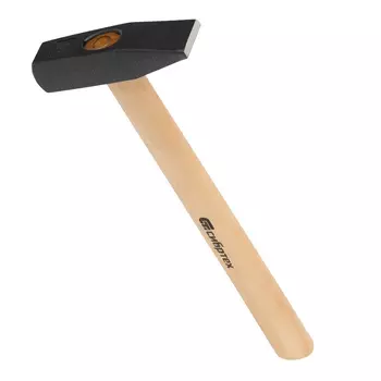 Молоток слесарный Сибртех 10220, 800 г, квадратный боек, деревянная рукоятка