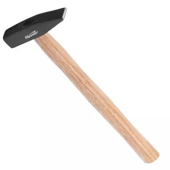 Молоток слесарный Sparta 102065, 300 г, квадратный боек, деревянная рукоятка