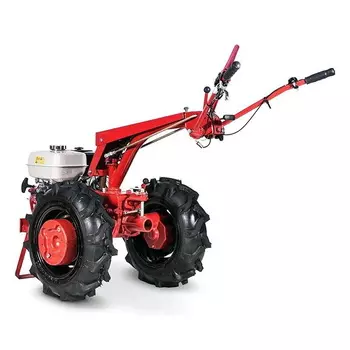 Мотоблок с шинами Belarus 012WM 6L-12, с двигателем LIFAN 190F, 15.0 л.с.+ сцепка СЦ-00.010 в комплекте