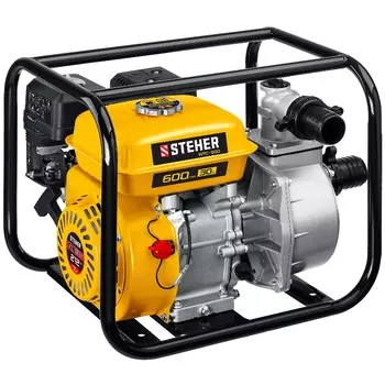 Мотопомпа бензиновая Steher WPC-600