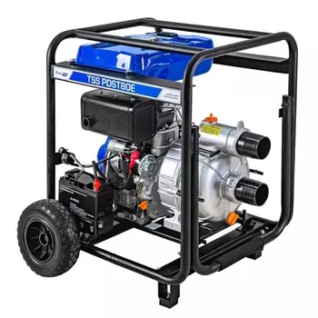 Мотопомпа дизельная TSS PDST80E 130151 (с электростартом, АКБ)