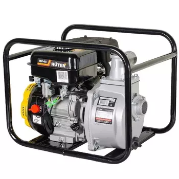 Мотопомпа Huter MP-40 поливная (с двигателем внутреннего сгорания, высота 30 м, глубина всасывания 8 м)