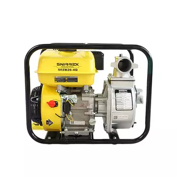 Мотопомпа Snirrex бензиновая для чистой воды 50ZB26-4Q (600лмин, 26м, 2")