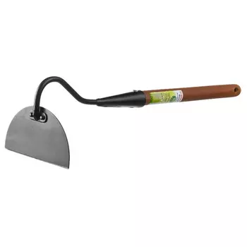 Мотыжка прямая Grinda ProLine 421519, с тулейкой, деревянная ручка, 90х160х580 мм