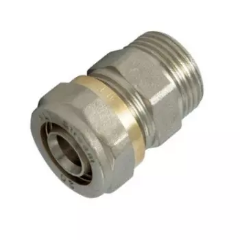 Муфта Altstream 002020601, наружная резьба, 1/2", 16 мм