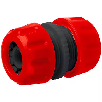 Муфта Grinda 8-426343_z01 (из ударопрочной пластмассы, шланг-шланг, 3/4")