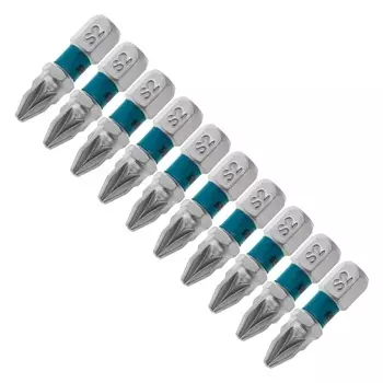 Набор бит Gross 11340, PZ2х25 мм, сталь S2, 10 шт.