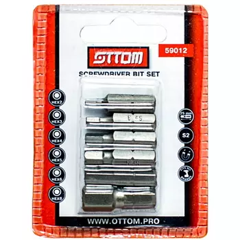Набор бит ОТТОМ 6 шт. 59012
