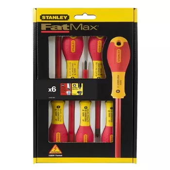 Набор диэлектрических отверток электрика Stanley Fatmax 065441
