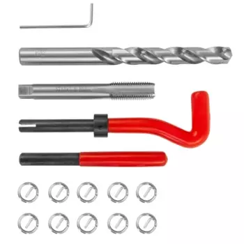Набор для восстановления резьбы Thorvik TRIS1215 053179, M12x1.5, 15 предметов
