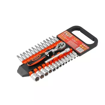 Набор головок и бит Pro Startul PRO-42814, 1/4", 28 предметов