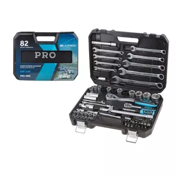 Набор головок и ключей Pro Startul LE MANS PRO-082L, 1/4",1/2", 82 предмета