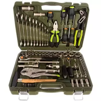 Набор головок с инструментом Дело Техники 620772, 72 предм.