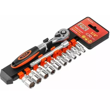 Набор головок STARTUL PRO-41214 (квадрат 1/4", 12 предметов)