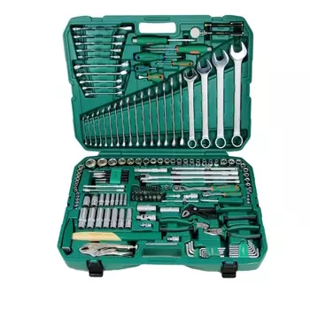 Набор инструмента универсальный Jonnesway S04H524179S 046757, 1/4", 1/2"DR, 179 предметов