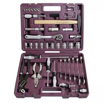 Набор инструмента универсальный Thorvik TS056 054002, 1/4", 1/2"DR, 56 предметов