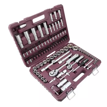 Набор инструмента универсальный Thorvik TS094 054009, 1/4", 1/2"DR, 94 предмета