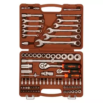 Набор инструментов для автомобиля Ombra OMT82S12 82 предмета