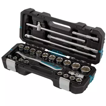 Набор инструментов Gross 14147, 24 пред., 120 зубьев, 1/2"