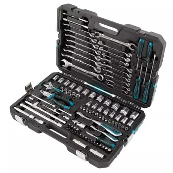 Набор инструментов Gross 14151 (1/4", 1/2", CrV, 120 зубьев, 101 предмет)