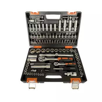 Набор инструментов Вихрь Авто, 1/2", 1/4", CrV, 94 предмета, в кейсе 73/6/7/7