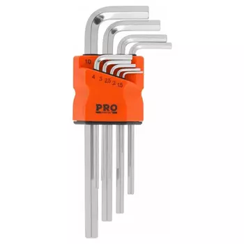 Набор ключей шестигранных STARTUL PRO-89109 (1,5-10мм, 9шт, длинные)