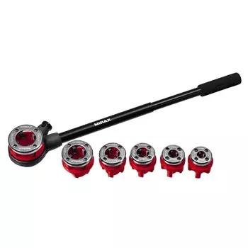 Набор клуппов с трещоткой Mirax №6 28240-H6