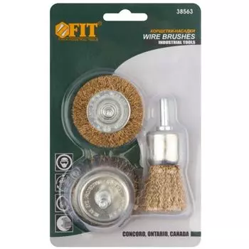 Набор корщеток Fit 38563, 3 шт.