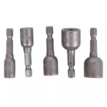 Набор магнитных торцовых головок Makita B-39154, 5 шт.