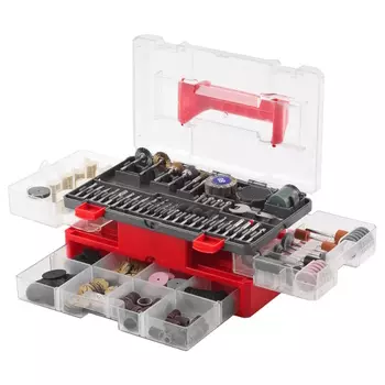 Набор мини-насадок Зубр 35905-H349 для гравировальных машин, 349 предметов