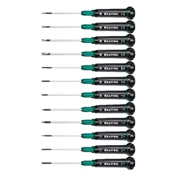 Набор отверток для точных работ Kraftool Precision 12 25689 (12 предметов)