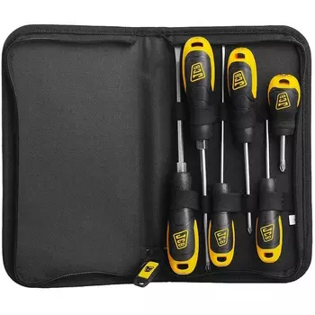 Набор отверток JCB JSD019 хромомолибденовая сталь S2