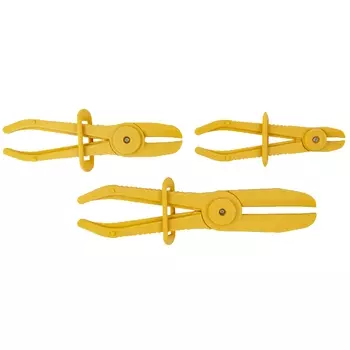 Набор пластиковых зажимов для резиновых шлангов и патрубков Thorvik HCS3 53257, 3-57мм, 3 предмета