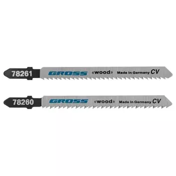 Набор полотен Gross 78255 для электролобзика по дереву, 2шт. (T101B, T101BR)