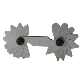 Набор радиусных шаблонов №1 (R 1-6мм) ЧИЗ 60933