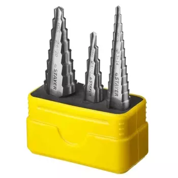 Набор ступенчатых сверл по металлу Stayer 29660-3-20-H3, 3 шт