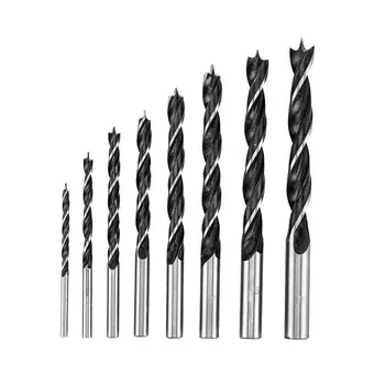 Набор сверл по дереву Sparta 702125, 3-4-5-6-7-8-9-10 мм, 8 шт. цилиндрический хвостовик
