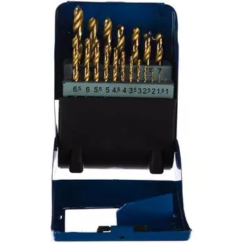 Набор сверл по металлу Практика Мастер 031-303 с маленькими размерами, 19 шт