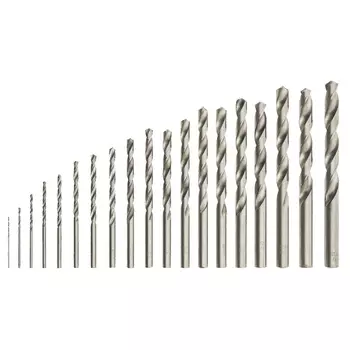 Набор сверл по металлу Сибртех 723887, 1-10 мм, 19 шт.