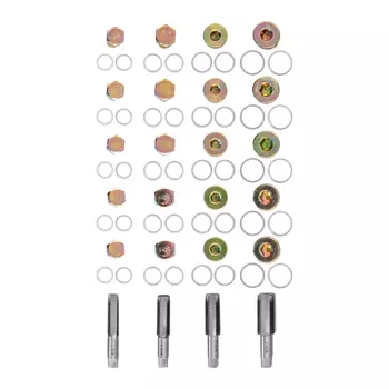 Набор Thorvik ODPRK1320 053215 для восстановления резьбы маслосливных отверстий, М13-М20, 64 предмета