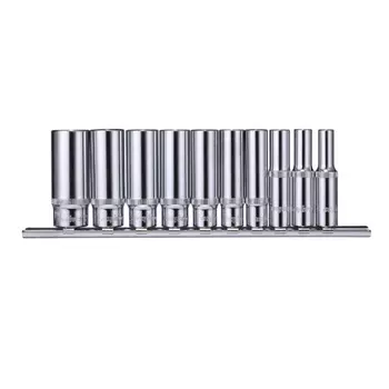 Набор торцевых глубоких головок Ombra 914110, 1/4"DR, на держателе