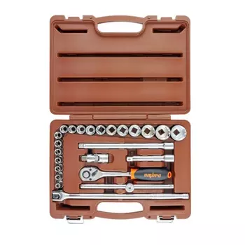 Набор торцевых головок с аксессуарами Ombra 911224, 1/2"DR, 8-32мм, 24 предмета