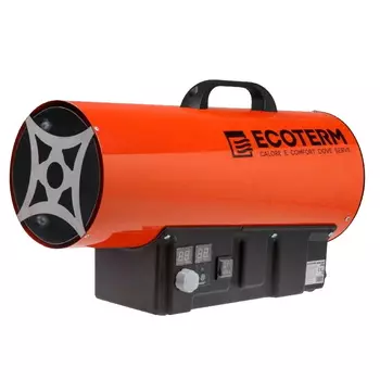 Нагреватель воздуха газовый Ecoterm GHD-30T ET1527-6, прямой, 30 кВт, термостат, переносной