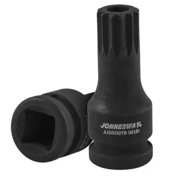 Насадка AI050079 048943, М16 tamperpoof, 1/2 DR, для сливных пробок картеров, агрегатов, трансмиссий а/м VAG