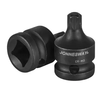Насадка торцевая Jonnesway S09A3T20 049690, ударная, 3/8"DR, TORX®, T20, 38 мм