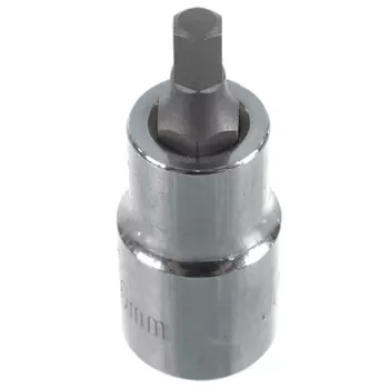 Насадка торцевая Jonnesway S50H4106 047901, 1/2"DR с вставкой-битой, H6, 55 мм